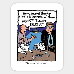 Silence of the Lambs Sticker